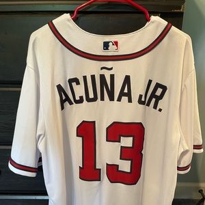 XL  Nike Atlanta Braves Jersey. Ronald Acuña